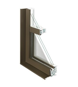 Fenêtres à guillotine simple coupe